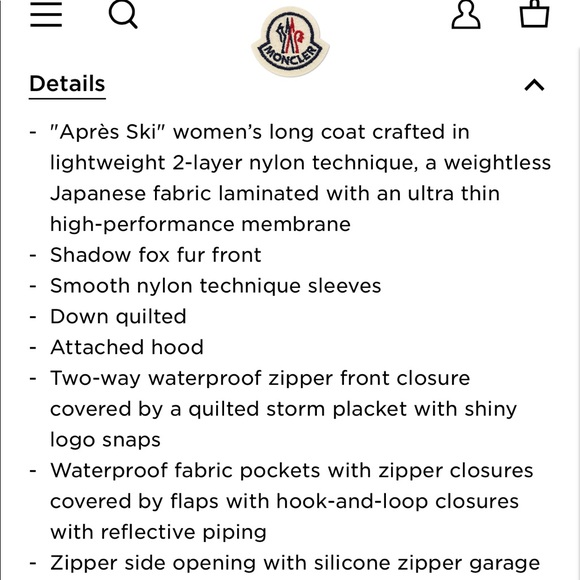 NWT Moncler Sarina Coat Size 0 BLACK - Picture 4 of 10